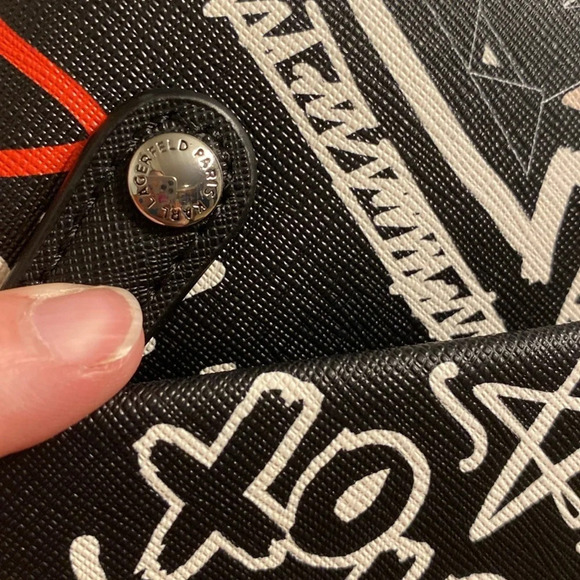 Karl Lagerfeld Maybelle graffiti backpack - Picture 5 of 9